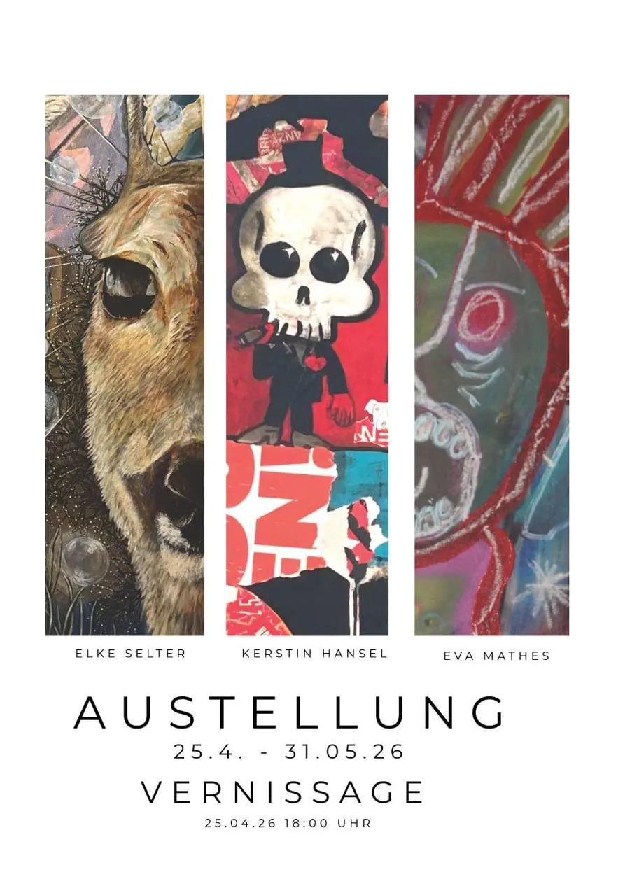 Three Berlin artists — Eva Mathes, Kerstin Hansel, Elke Selter