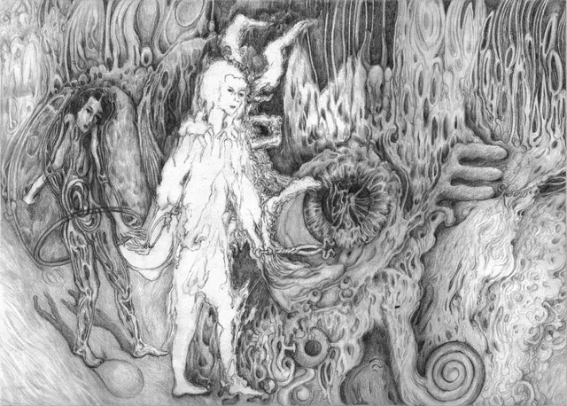 Orpheus und Eurydike by Peter Fritz