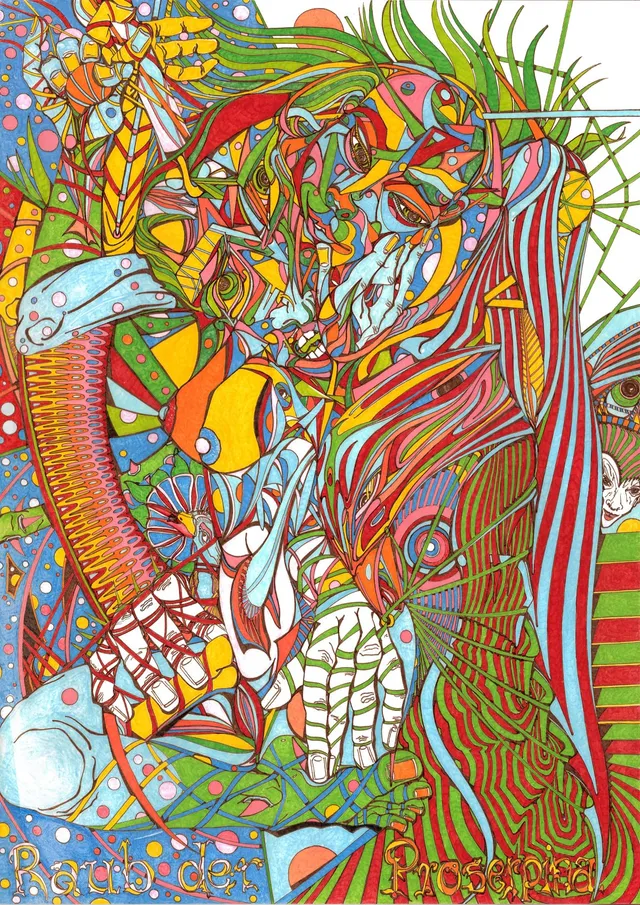 Raub der Proserpina by Peter Fritz